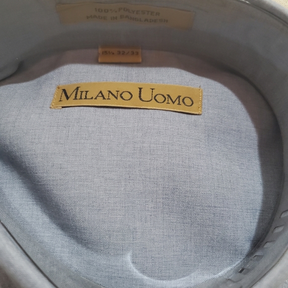 Blue Milano Uomo Button Down - Picture 2 of 5